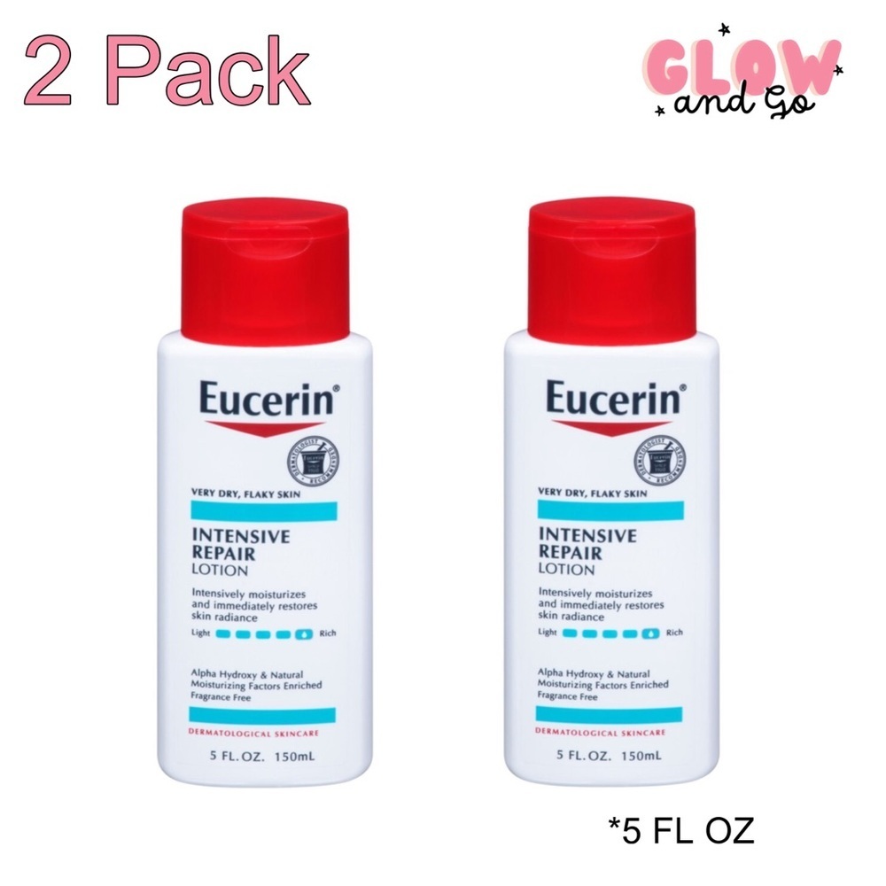 2 Pack - Eucerin Intensive Repair Lotion, 5 OZ
